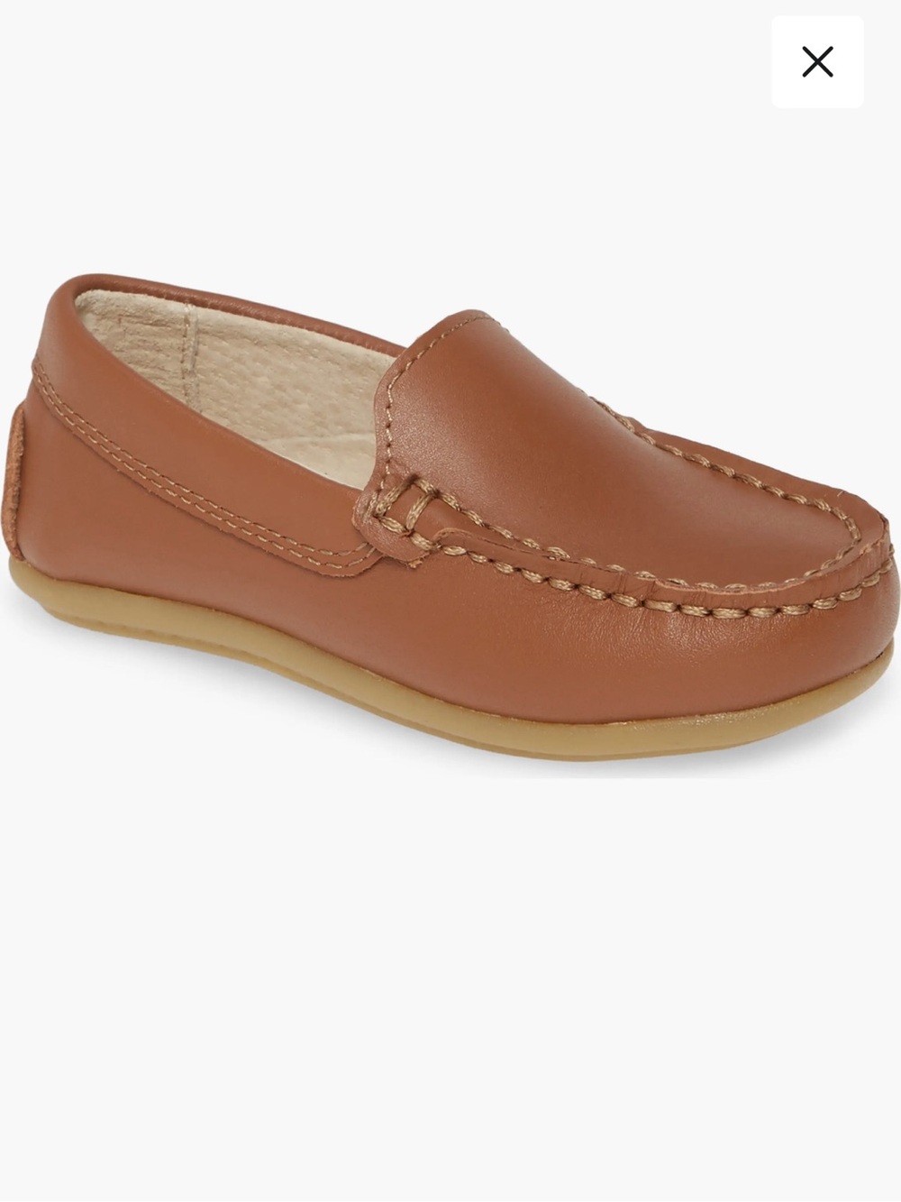 FootMates Brown Platform Slide Sandals
